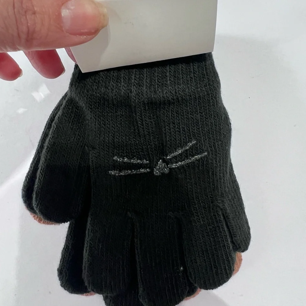 H&M 2 pack gloves size 2-4t